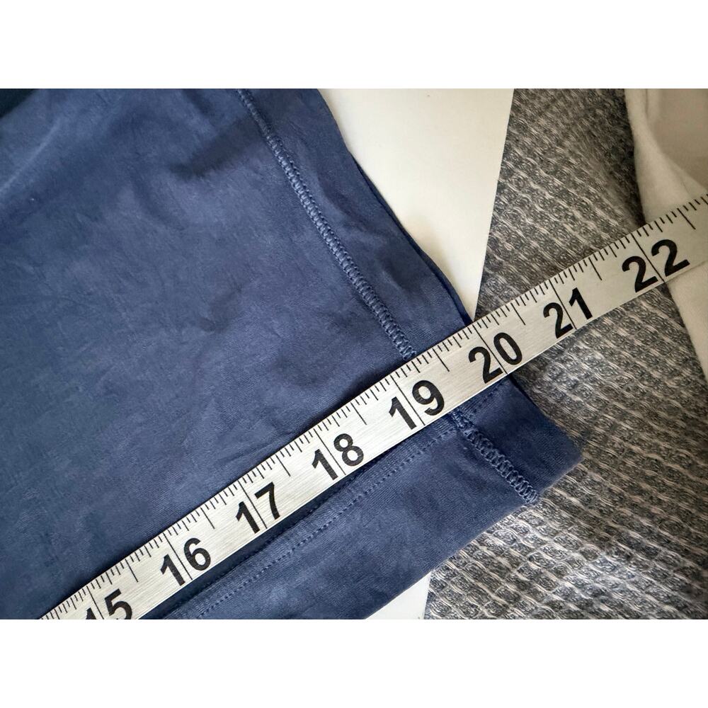 Lululemon Flow In Elegance Crop Pants - Women's Blue Size 14 - Picture 10 of 10